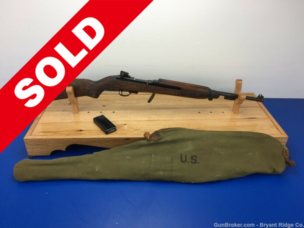 1944 Rock-Ola US M1 Carbine .30 Cal 18" *INCREDIBLE PIECE OF WWII HISTORY*