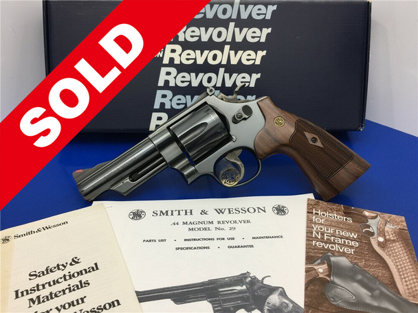 1983 Smith Wesson 29-3 .44 Mag Blue *DESIRABLE 4" BARREL*