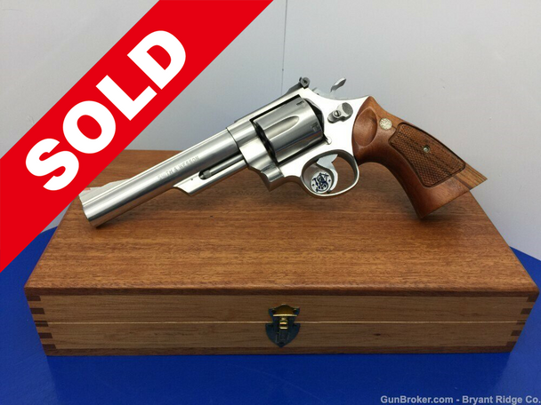 1988 Smith Wesson 629-1 .44 Mag 6" *GORGEOUS STAINLESS FINISH*