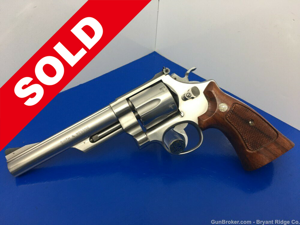 1986 Smith Wesson 657 .41 Mag Stainless 6" *FIRST YEAR OF PRODUCTION MODEL*