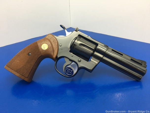 1979 Colt Python .357 Mag Blue 4" *FACTORY TEST FIRE ONLY* Incredible Snake 1979 Colt Python .357 Mag Blue 4" *FACTORY TEST FIRE ONLY* Incredible Snake