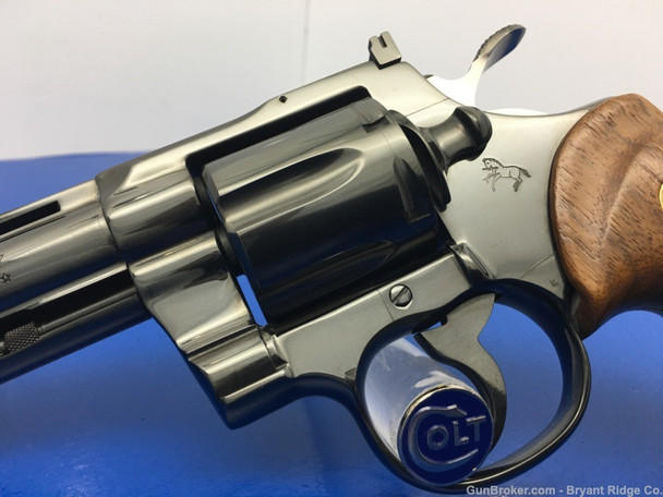 1979 Colt Python .357 Mag Blue 4" *FACTORY TEST FIRE ONLY* Incredible Snake 1979 Colt Python .357 Mag Blue 4" *FACTORY TEST FIRE ONLY* Incredible Snake