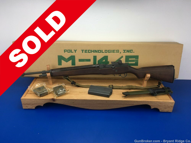 Poly Technologies M-14/S .308win *INCREDIBLE BAYONET MODEL* Simply Amazing