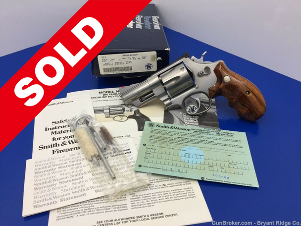 1986 Smith & Wesson 657 NO DASH .41 Mag 3" *FIRST YEAR OF PRODUCTION MODEL*