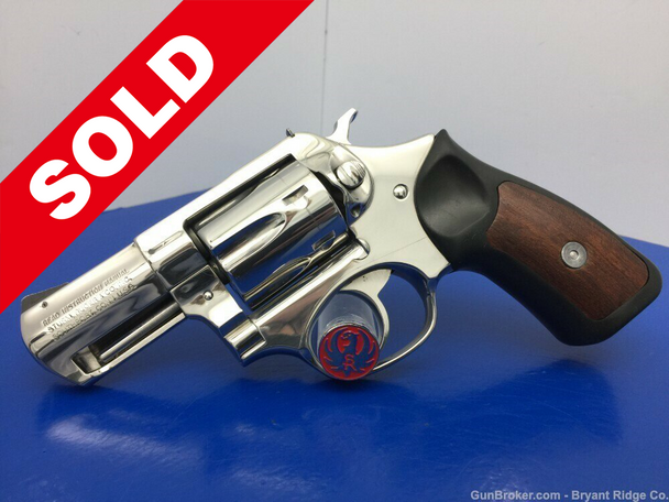 1995 Ruger SP101 .22 Lr 2.25" *GORGEOUS BRIGHT STAINLESS FINISH*