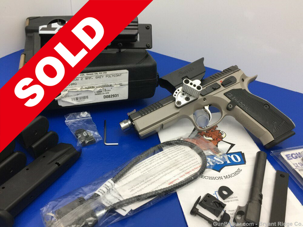 CZ Shadow 2 9mm Duo-Tone 5.25" *INCREDIBLE COMPETITION READY CZ W/ RED DOT*