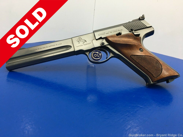 1968 Colt Match Target .22 LR Blue 6" *AWESOME THIRD SERIES MODEL*