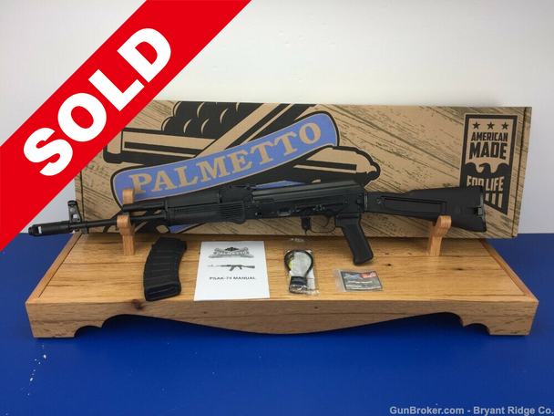 2021 Palmetto PSAK-74 5.45x39mm Black 16.3" *FACTORY NEW IN BOX*
