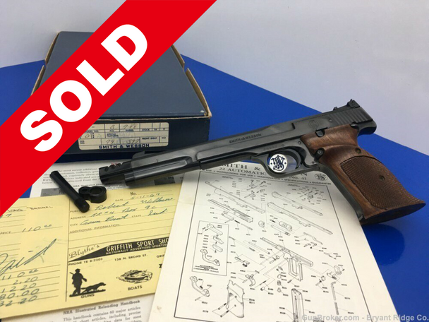 Smith Wesson 41 .22 LR Blue 7 3/8" *COVETED EARLY COCKING INDICATOR MODEL*