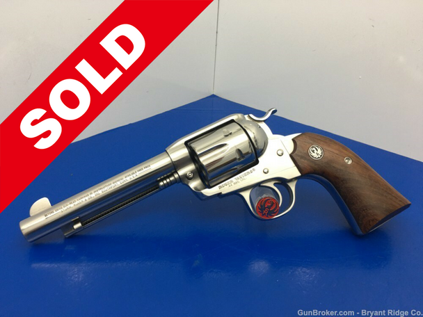 1999 Ruger New Model Vaquero SCARCE BISLEY MODEL .44 Mag Stainless GORGEOUS