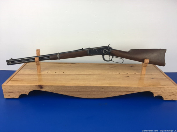 1910 Winchester 1894 .30-30 Win Blue 20" *SADDLE RING CARBINE MODEL*