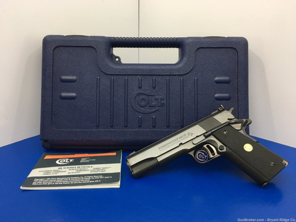 1991 Colt Gold Cup National Match MKIV .45acp *INCREDIBLE SEMI-AUTO PISTOL*