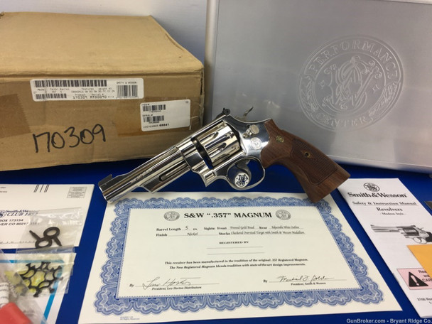 2008 Smith Wesson 27-8 REGISTERED MAGNUM .357 Mag 5" *1 OF 250 LEW HORTON*