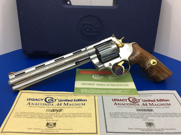 1994 Colt Anaconda Legacy Edition .44 Mag *ULTRA RARE 1 OF 1,000 EVER MADE*