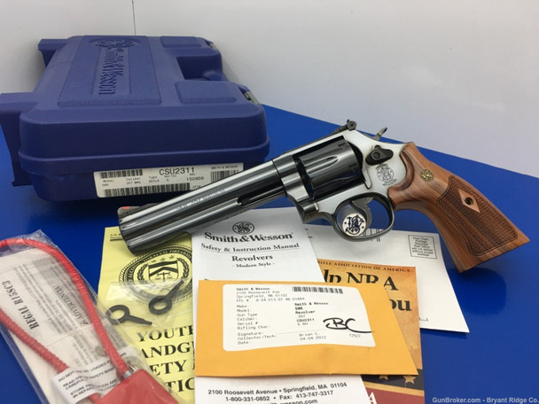 2012 Smith Wesson 586-8 .357 Mag Blue 6" *RARE SHOT SHOW CLASSIC SERIES!*