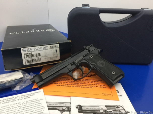 2015 Beretta M9 9mm Blue 4.9" *FACTORY NEW OLD STOCK*