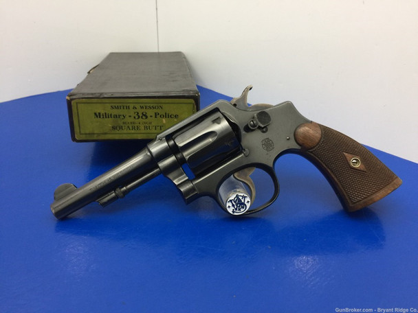 Smith & Wesson .38 M&P Model of 1905 .38 Spl *INCREDIBLE PRE WWII EXAMPLE*