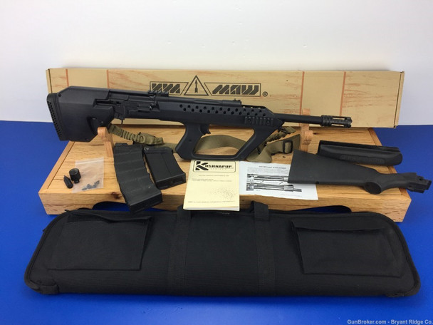 Saiga 12 Bullpup 12 Gauge Black 18" *COVETED KUSHNAPUP SERIES V STOCK!*