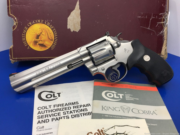 Colt King Cobra .357 Mag Stainless *EXCELLENT SNAKE SERIES REVOLVER*