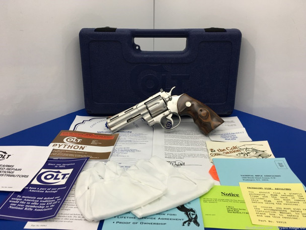 2003 Colt Python Elite .357 Mag 4" *INCREDIBLE COLT CUSTOM SHOP MODEL*