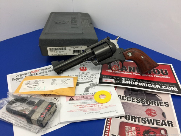 2013 Ruger New Model Super Blackhawk .44 Mag *DESIRABLE UNFLUTED CYLINDER*