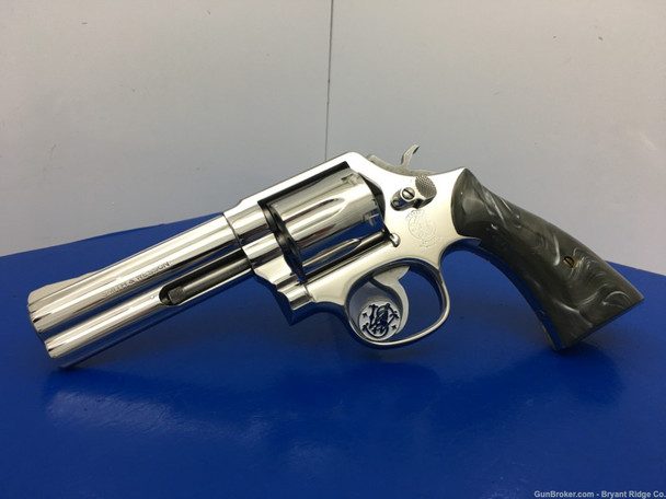 1987 Smith Wesson 681-1 .357 Mag 4" *GORGEOUS BRIGHT STAINLESS FINISH!*