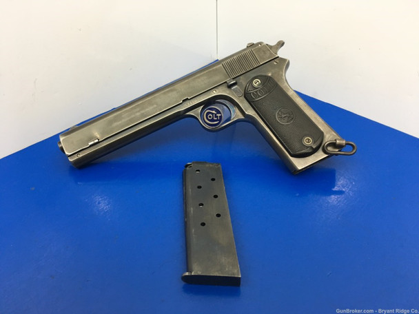 1911 Colt 1902 Military .38 ACP Blued 6" *AMAZING EXAMPLE OF AN EARLY COLT*