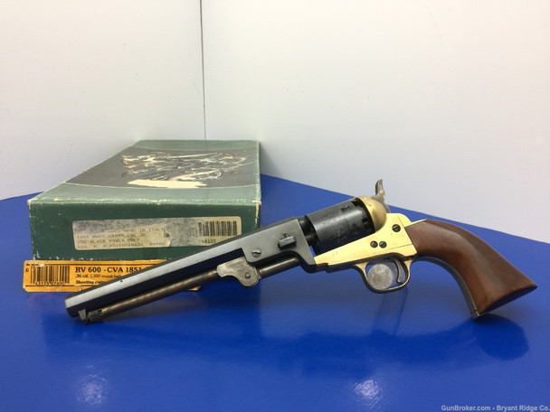 RV-600 CVA 1851 Colt Navy .36 Caliber 7.25" *AWESOME BLACKPOWDER REVOLVER*