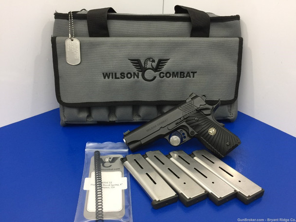 2012 Wilson Combat X-TAC Compact .45 ACP Black 4" *INCREDIBLE 1911 PISTOL*