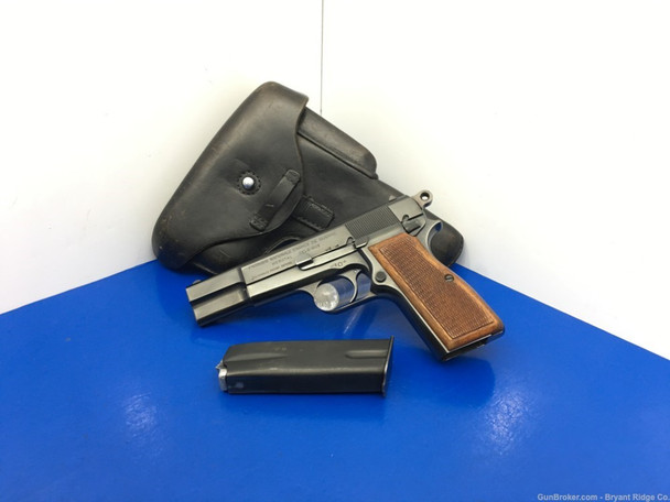 FN Belgium Browning Hi-Power 9MM Blue 4.7" *ABSOLUTELY PHENOMENAL EXAMPLE*