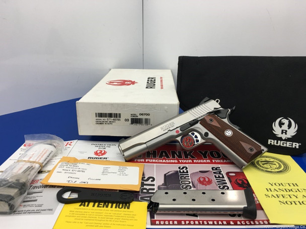 2014 Ruger SR1911 .45 ACP Stainless 5" *INCREDIBLE SEMI-AUTO PISTOL*