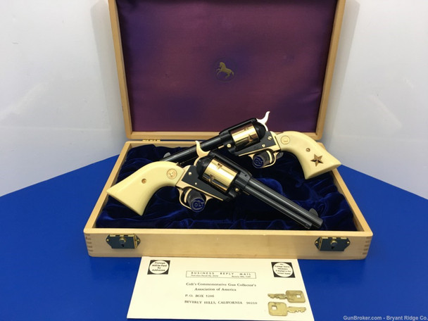 Colt Single Action Frontier Scout Alamo .22 Lr 4.75" *ONLY 4250 PRODUCED*