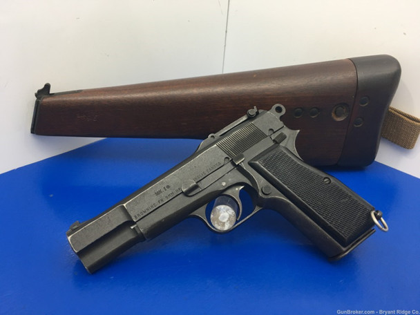 FN Browning Hi Power MK1 9mm Blue *MANUFACTURED BY JOHN INGLIS!*