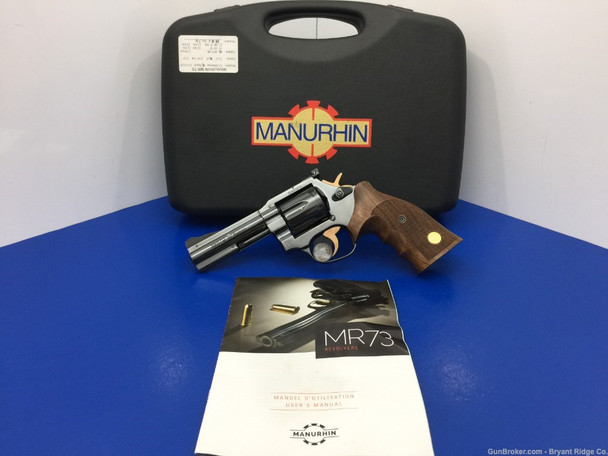 Manurhin MR73 Sport .357 Mag Blue 4" *INCREDIBLE DOUBLE ACTION REVOLVER*