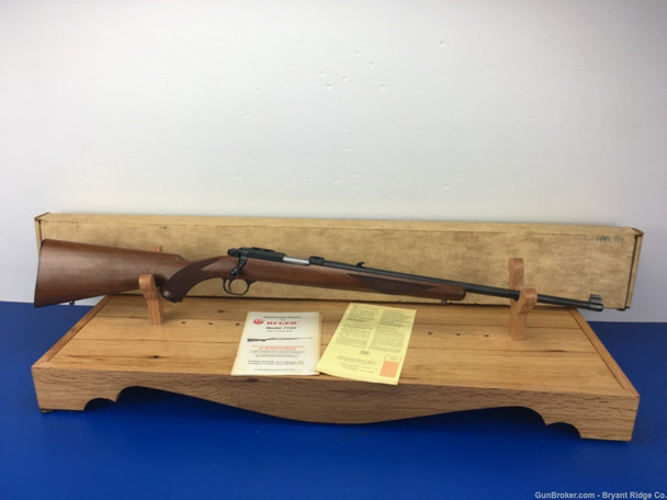 1985 Ruger 77/22 .22 Lr Blue 20" *INCREDIBLE BOLT ACTION RIFLE*