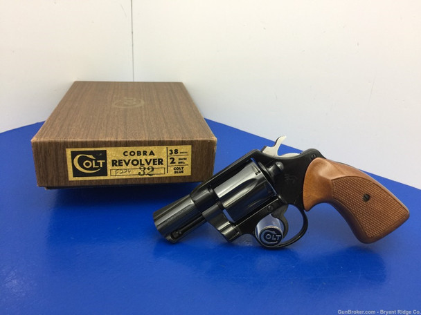 1973 Colt Cobra .38spl 2" *ABSOLUTELY NEW IN BOX - EXTRAORDINARY EXAMPLE*