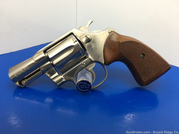 1980 Colt Detective Special .38 Spl E Nickel *AMAZING 3RD ISSUE MODEL*