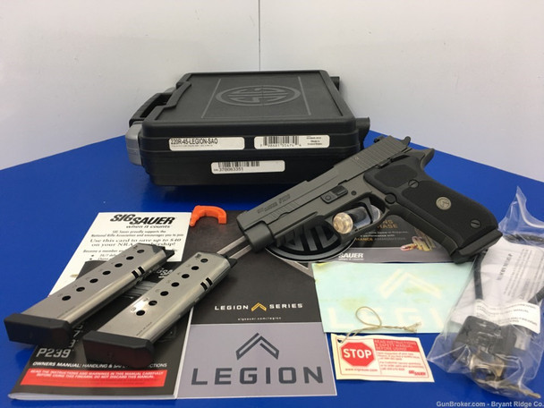 2018 Sig Sauer P220 Legion .45 ACP Gray 4.4" *SECOND YEAR OF PRODUCTION*