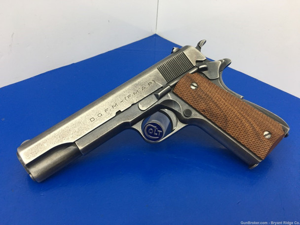 Colt 1911A1 DGFM .45 Acp Blue *AWESOME PIECE OF MILITARY HISTORY*