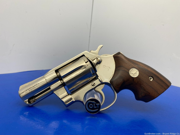 1973 Colt Detective Special .38 Spl Nickel 2" *1st YEAR PRODUCTION MODEL!*