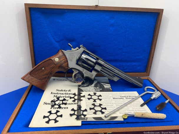 1980 Smith & Wesson 25-2 .45acp 6" *45 CAL MODEL 1955 ROLL STAMP* Amazing!