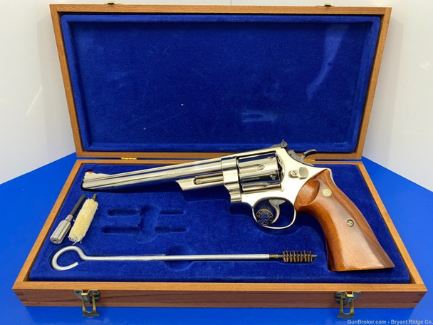 Smith Wesson 29-2 44 Mag *RARE NICKEL FINISH & 8.3" BARREL* Awesome Example