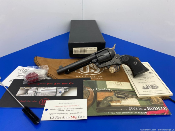 US Firearms Rodeo .45. LC Blue 5 1/2" *STUNNING US FIREARM RODEO*