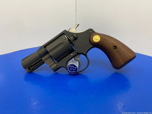 1982 Colt Agent .38 Special MATTE BLUE 2" *AWESOME COLT REVOLVER*