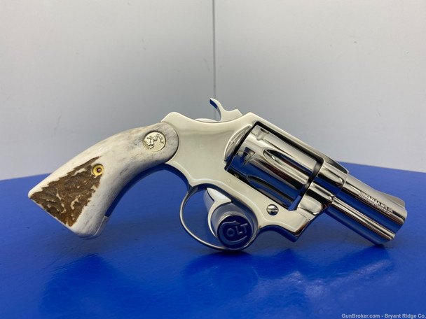 1997 Colt DSII .38 Spl 2" *BREATHTAKING BRIGHT STAINLESS FINISH*