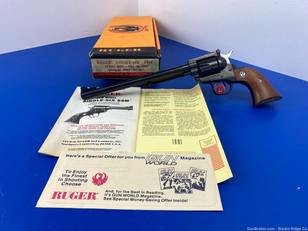 1985 Ruger New Model Single Six SSM .32 H&R Mag 9.5" *2ND YEAR PRODUCTION*