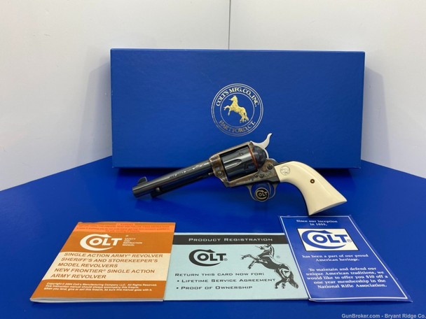 2005 Colt SAA .45colt ROYAL BLUE 5.5" * BEAUTIFUL SINGLE ACTION ARMY MODEL*