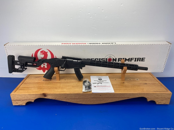 Ruger Precision Rimfire Rifle .22LR Blued/Matte 18" *INCREDIBLE BOLT ACTION