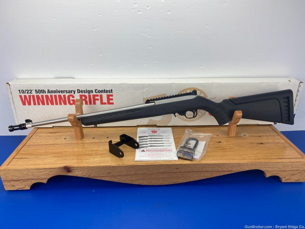 2014 Ruger 10/22 50th Anniversary .22 Lr Stainless *LIMITED PRODUCTION*