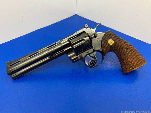 1959 Colt Python .357 Mag Blue 6" *ULTRA RARE 1ST GENERATION EXAMPLE*